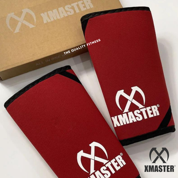 Xmaster Powerlifting Knee Sleeves 7Mm Neoprene Knee Guard Support Ipf Sbd Strength Deadlift