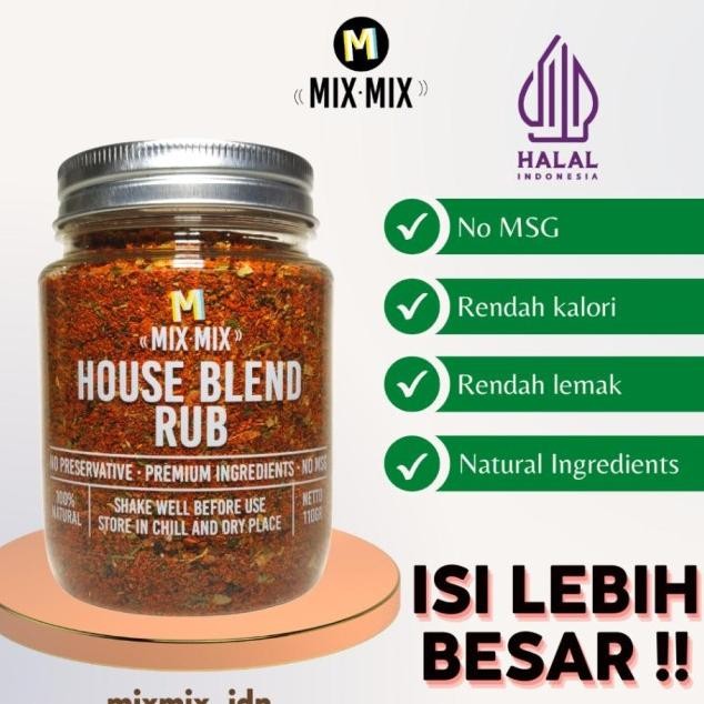 

Bumbu Marinai Erba Guna Rendah Lema Houe Blend Rub Pice
