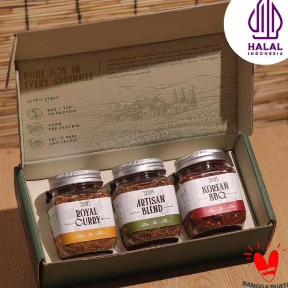 

Verde Pice Bumbu Maa Bubu Marinai Dry Rub Rendah Al Erba Guna Halal 3Pa Free Gift Bo