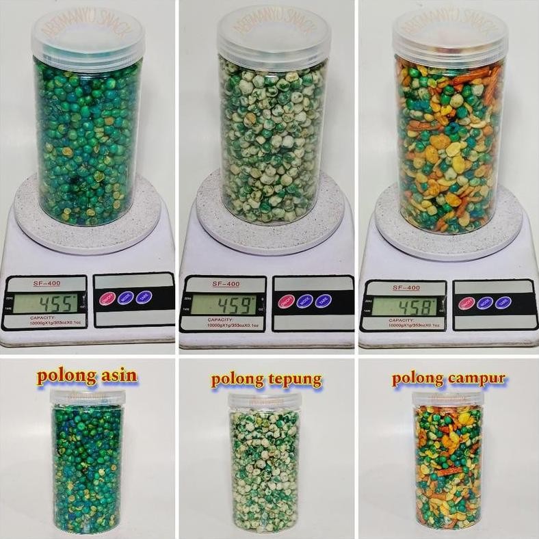

uj-32 cemilan kacang - kue kering - kue lebaran kemasan toples 1 liter Murah