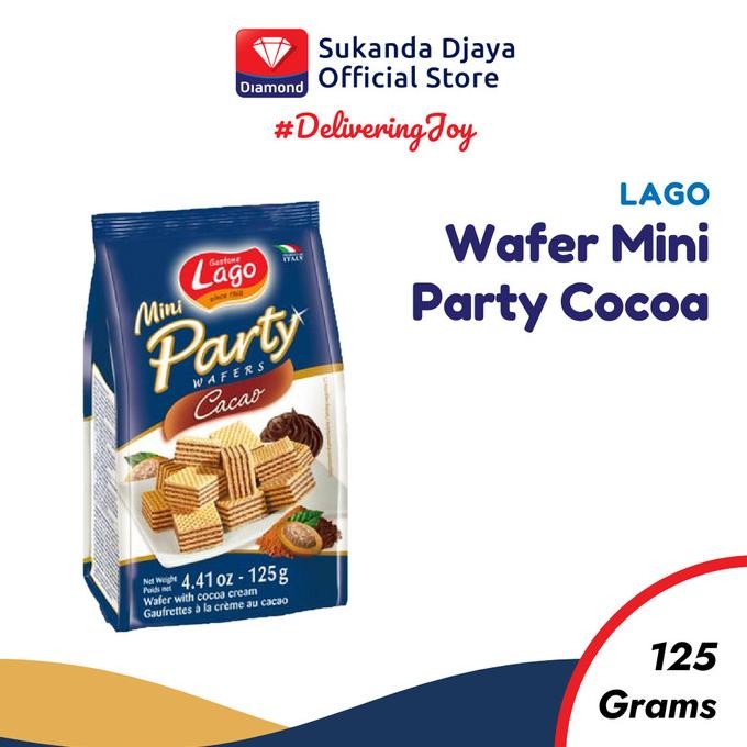 

Terbaru Lago Wafer Mini Party Cocoa 125 G Limited Edition