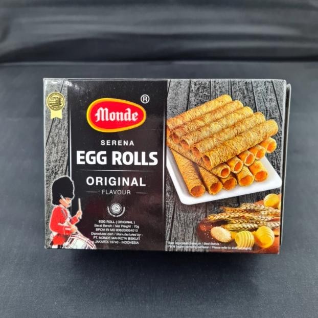 

fgh-56 MONDE EGG ROLL MONDE SERENA EGG ROLL 70g MONDE EGG ROLL 168 g Egg Roll Ramadhan Premium