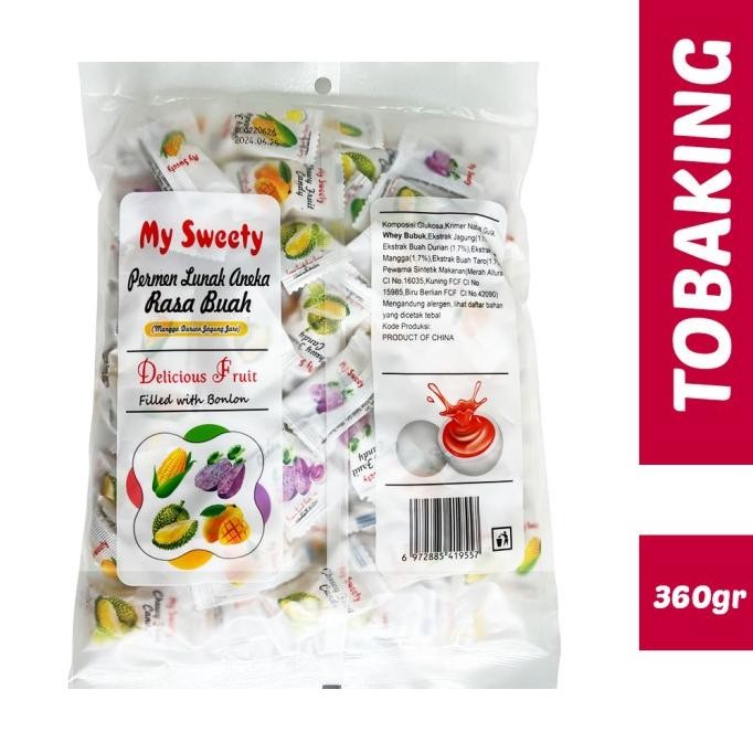

iQ45 Permen Lunak Aneka Buah 360gr IMLEK Original