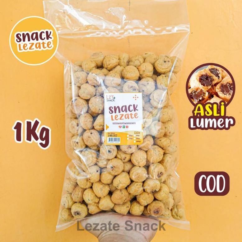 

COD Soes Kering Coklat Lumer Kemasan 500 gr / Cemilan Soes Coklat Lelehan Coklat lumer Viral