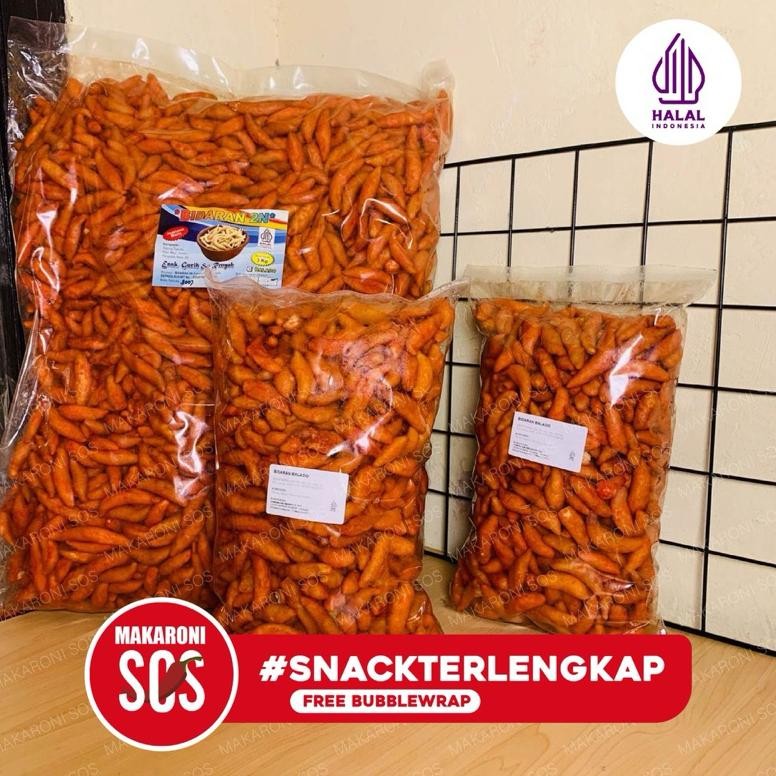 

XD27 Bidaran Balado Cap 2N - 1Kg Bidaran Camilan Rasa Balado Pedas Manis Makaronisos food Premium