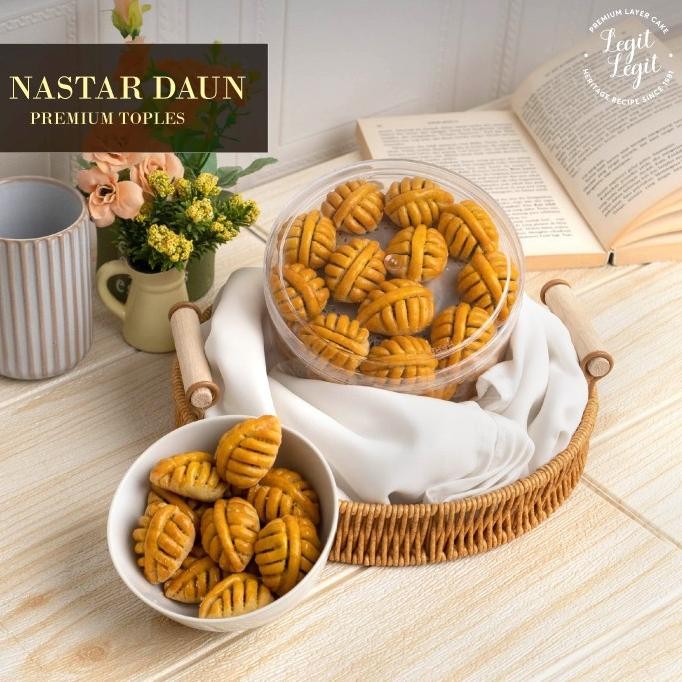 

Terbaik Nastar Daun Premium Toples Bulat Kapasitas 500Gr Terbaik
