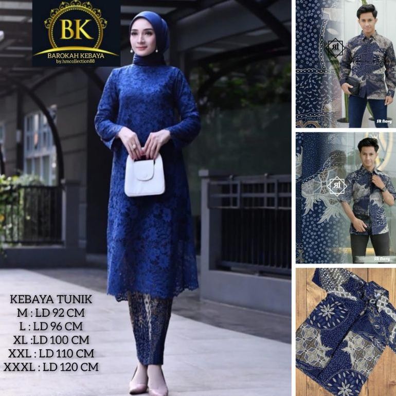Couple Batik Keluarga / Baju Batik Couple Kebaya / Couple Batik Kebaya / Kebaya Dan Batik