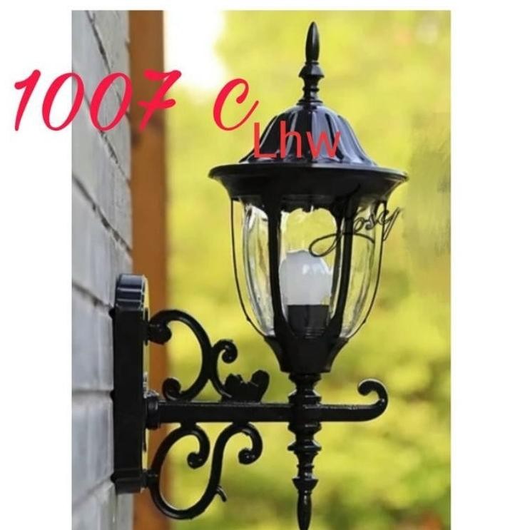 DFB Lampu hias dinding klasik outdoor indoor 1007c dekorasi teras,balkon,garasi,cafe 1018 TERLARIS