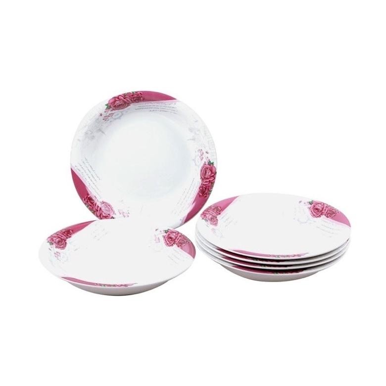AURORAE SOUP PLATE / PIRING MAKAN KERAMIK VICENZA 9,25 ( 6PCS )