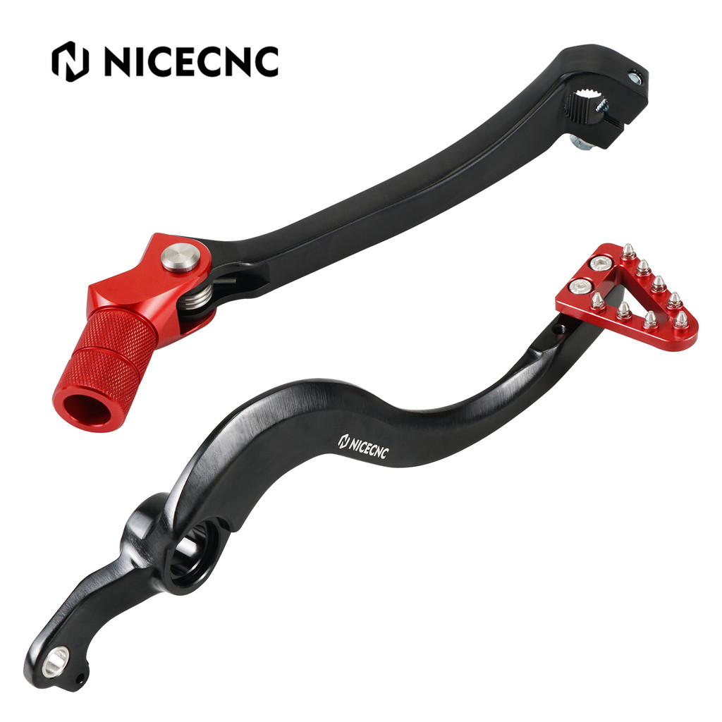SHC Gear Shift Lever & Adjustable Brake Pedal Lever For Honda CRF450R CRF450RX 2017-2023 CRF250R 201