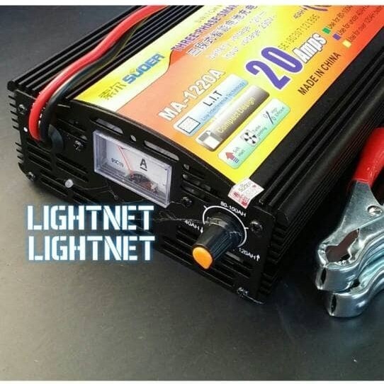 Souer MA-1220A charger accu/aki 12V 20A