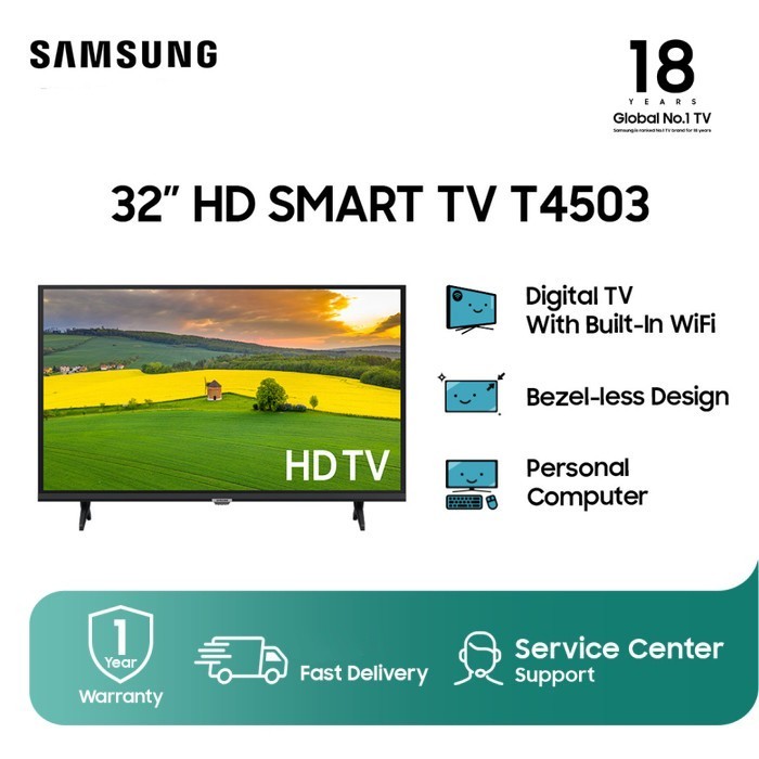 Samsung 32T4503 HD Smart TV 32" T4503 UA32T4503AKXXD