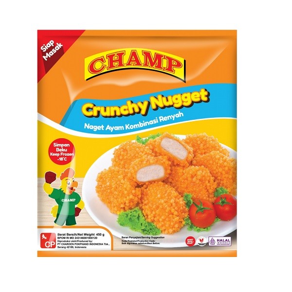 

CHAMP CRUNCHY NUGGET 450 GR