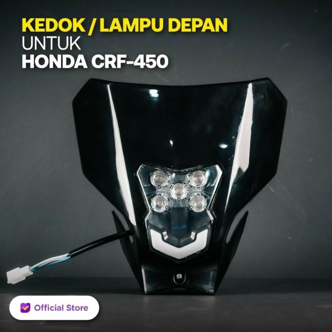 Kedok Lampu Led / Headlamp Honda CRF 450