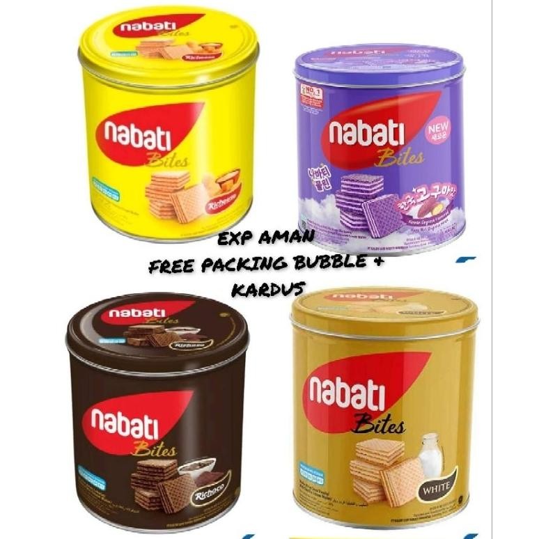 

Er-87 Wafer Tango, Nabati Wafer, Jelly Inaco, Astor ,Nissin Wafer, Wafello Wafer (Promo Jajan Kalengan Lebaran 2025) Er-87