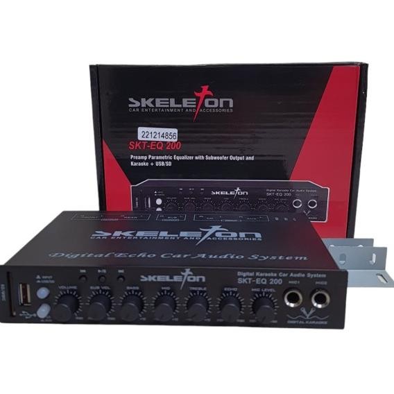 Parametrik skeleton SKT-EQ 200 pre amp skeleton SKT-EQ200 Terlaris