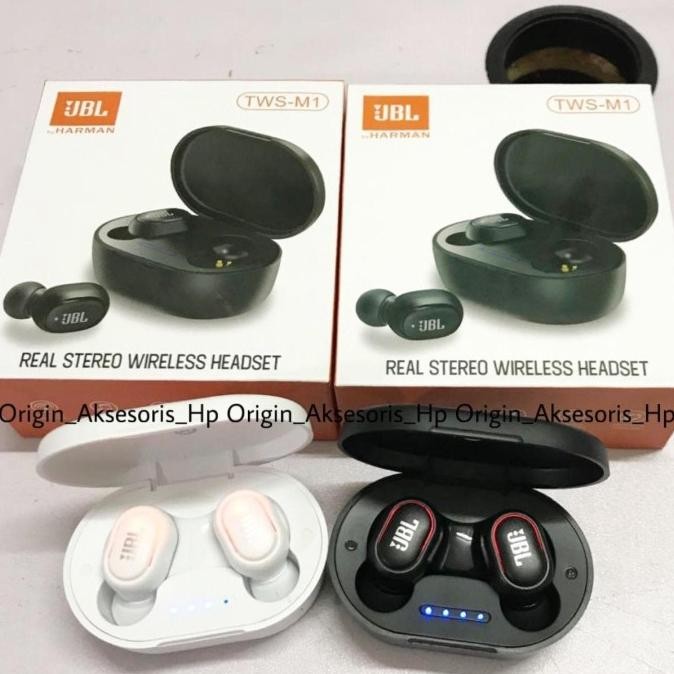 Grosir Headset Bluetooth Jbl Tws-M1 True Wireless Headset Tws M1 Earphone