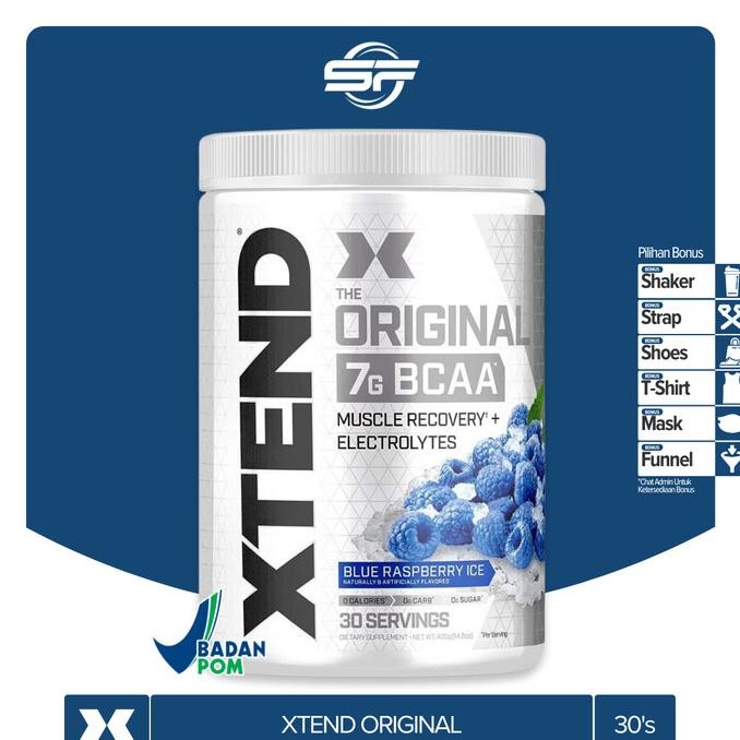 Scivation Xtend Bcaa 30 Serving - Suplemen Bcaa