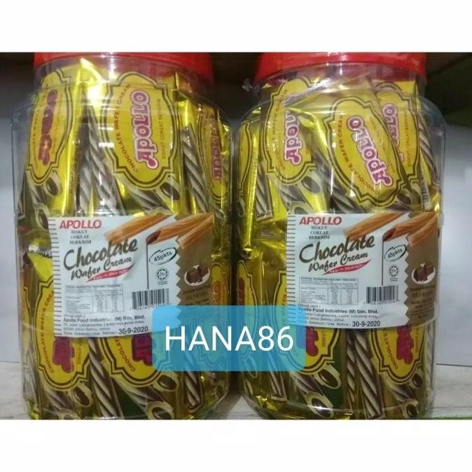 

Sale Now Apollo Chocolate Wafer Cream Isi 45Pcs (Malaysia) Berkualitas