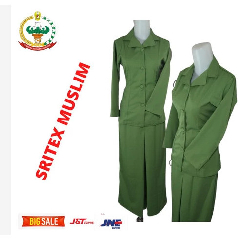 Baju Psh ( Psk ) Dan Psl Persit Bahan Sritex Pusat Sesuai Mupus