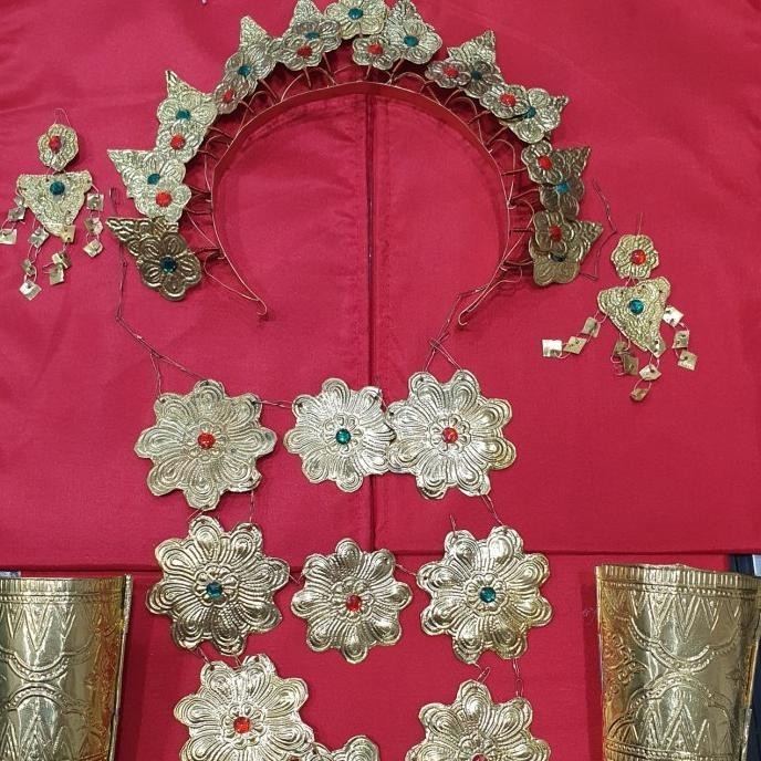 Perhiasan Baju Bodo Adat Makasar / Aksesoris Baju Bodo Adat Bugis