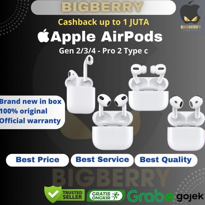 Sale Resmi Apple Airpod Airpods 3 4 Anc Pro 2 Magsafe Type C Usb C Original