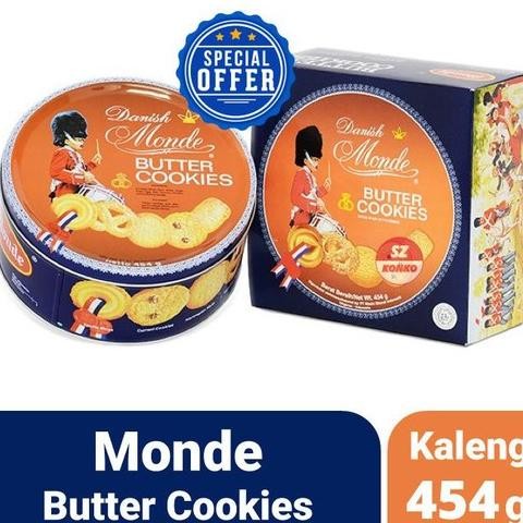 

Big Sale Monde Biscuit Blue Shell Kecil Butter Cookies Kaleng 454Gram 454G Terbaik