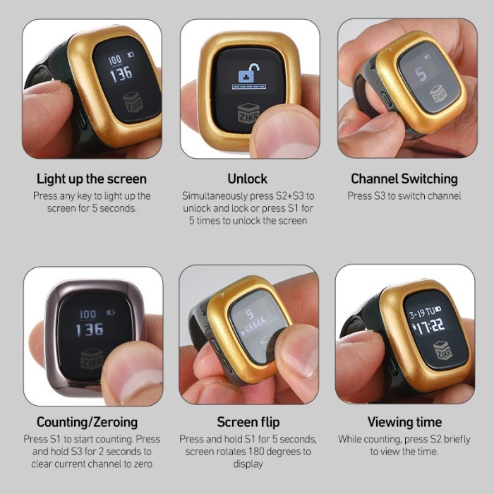 CINCIN TASBIH ZIKR RING / TASBIH RING DIGITAL