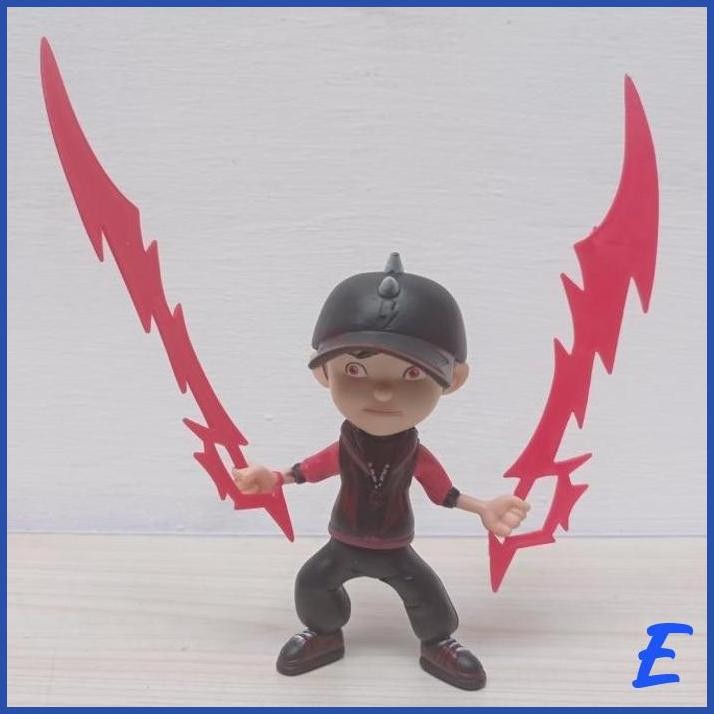 [MBF] ACTION FIGURE BOBOIBOY PETIR TOPPER KUE CAKE BOBOIBOY SET ISI 5