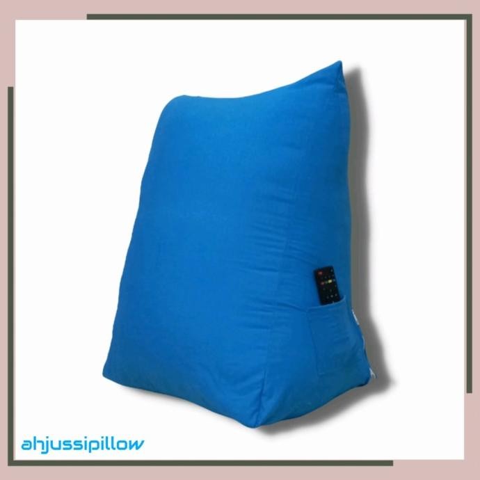 Grosir [Paket] Bantal Sandaran Tempat Tidur Punggung + Sarung Queen Size