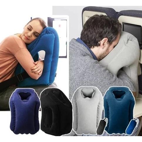Grosir Bantal Angin Tiup Smart Travel Pillow Woollip