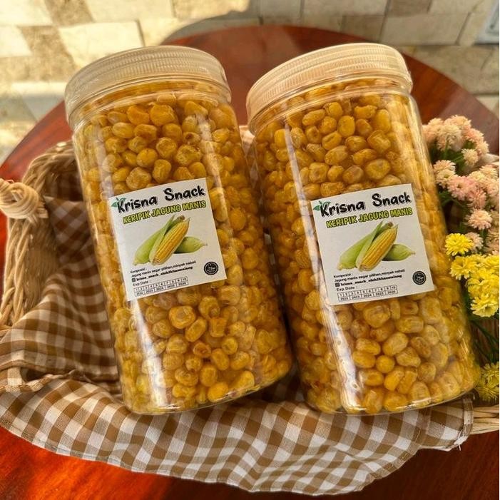 

BARANG TERLARIS KERIPIK JAGUNG MANIS TOPLES 1000ML
