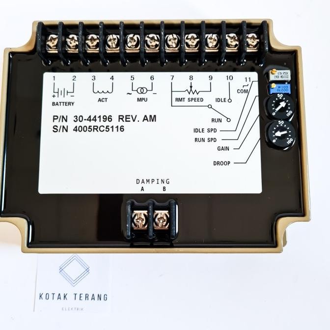 Engine Speed Control Governor Genset 3044196