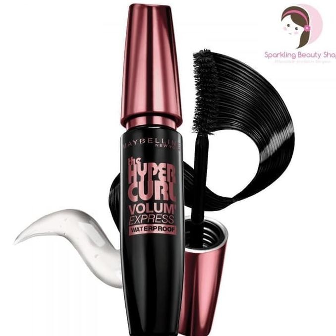 CO Maybelline Hypercurl Volum Express Waterproof Mascara (100% ORI)