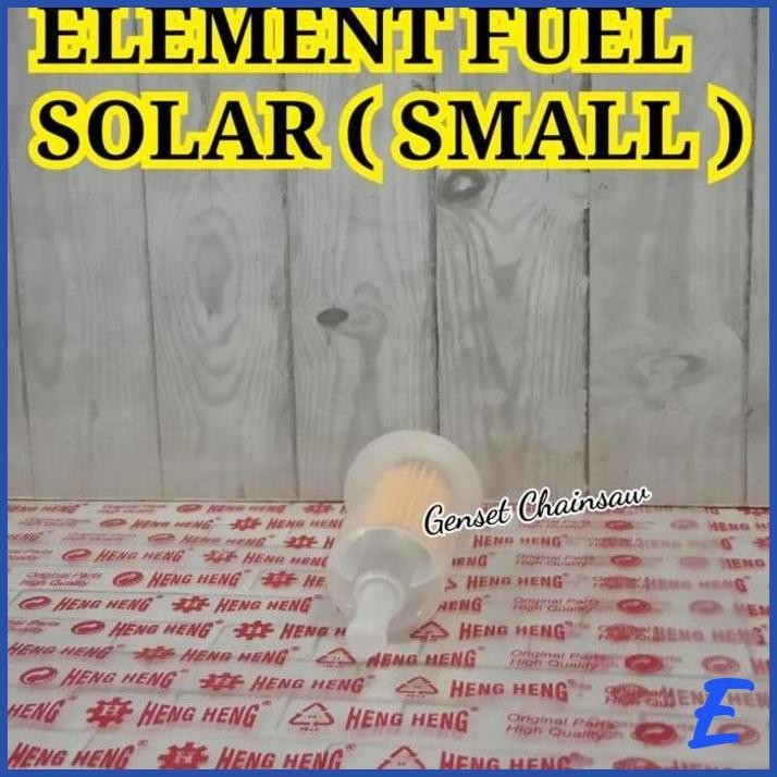 [TSP] ELEMENT FUEL FILTER SOLAR PLASTIK KAMA 186 186F GENSET SILENT