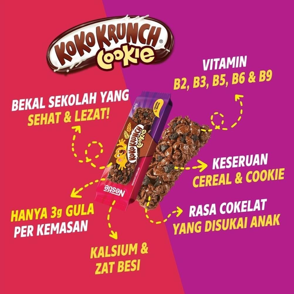 

Koko Krunch Cookie Bar (16X14.5G) Flash Sale! Diskon Hingga 70%