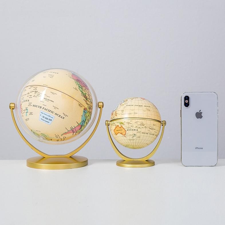 

GLOBE PAJANGAN MINIATUR BOLA DUNIA ATLAS ORNAMEN DEKORASI UKURAN KECIL DIAMETER 10,6 CM HIGH QUALITY