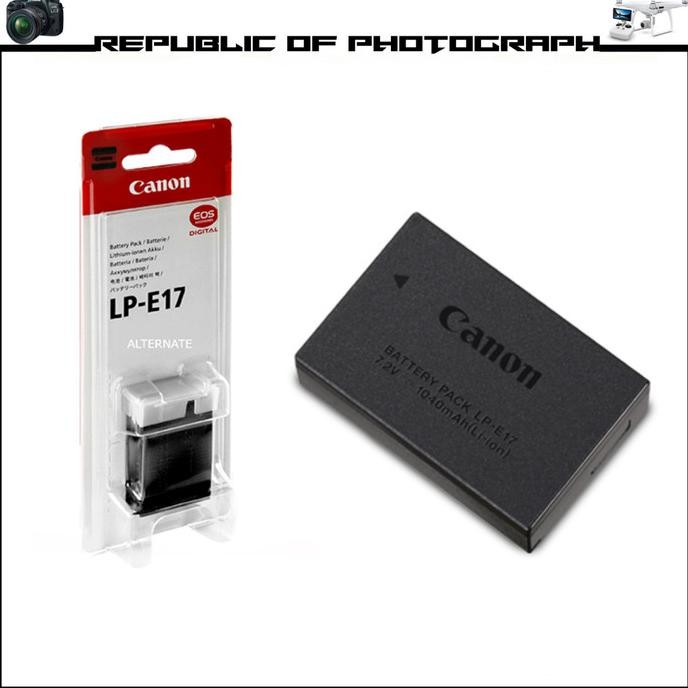 Canon Battery Pack Lp-E17 / Canon Lp-E17/ Baterai Canon Lp-E17 New Stok