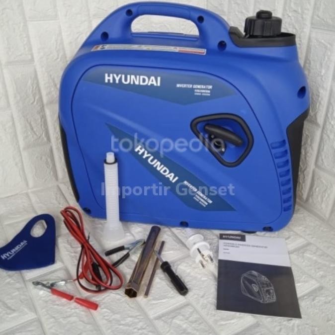 Silent Genset Hyundai 2000 Watt Maks 2200 Watt Inverter Hdg2880