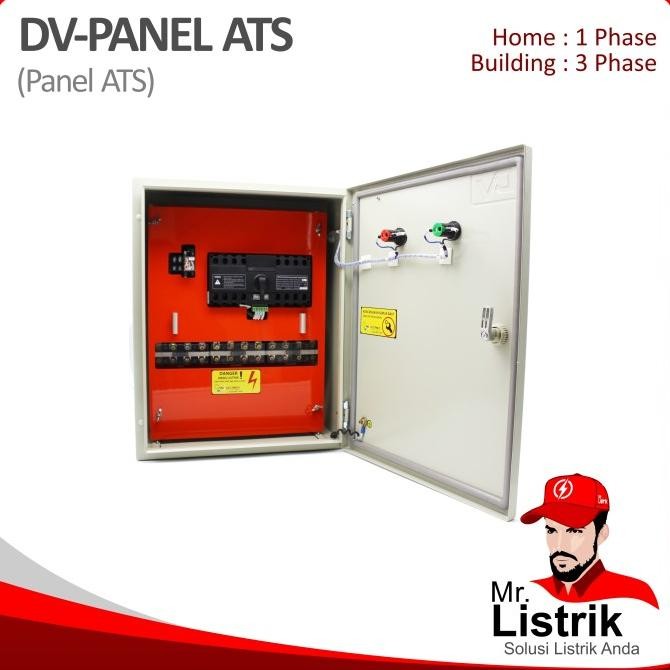 Dv - Panel Ats (Auto Manual Switch) Genset Ke Pln