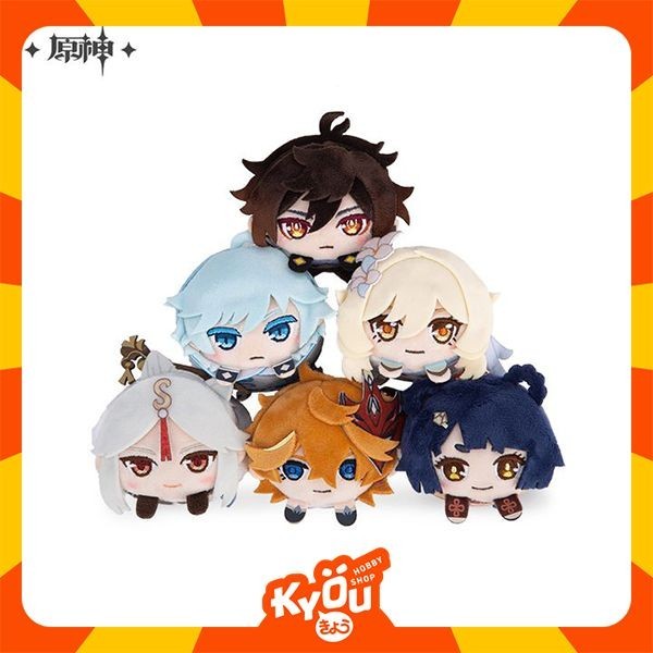 Terlaris [Random Blind Box] Genshin Impact Mochikororin Plush Mascot Vol. 2 - Genshin Impact