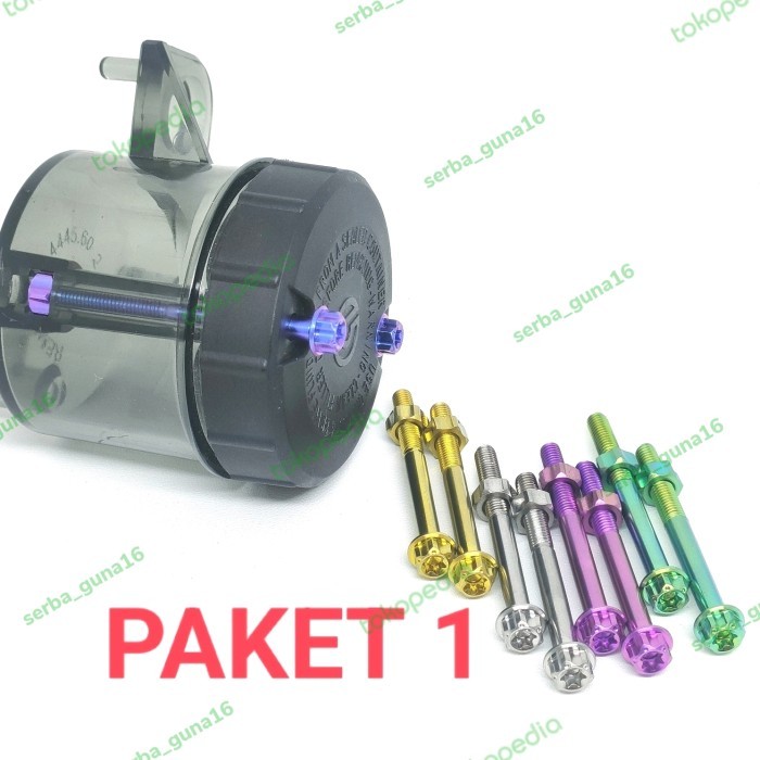 BAUT TUTUP TABUNG BREMBO&WR3 TITANIUM
