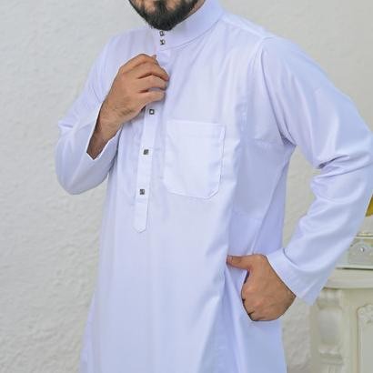 gamis jubah pria premium bahan import gamis exlusive pria Terlaris