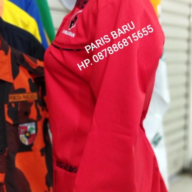 Kemeja Partai PDI Perjuangan Wanita Terlaris