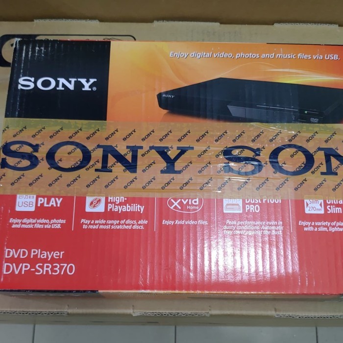TERLARIS Sony DVD Player DVP-SR370