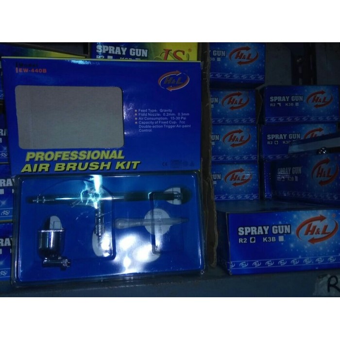 

PROFESSIONAL AIR BRUSH KIT H&L(PEN BRUSH) MODEL EW-440B