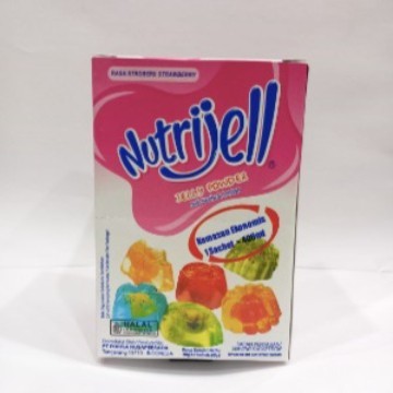 

nutrijel jelly instan rasa stoberi 1 kotak isi 12 sachet