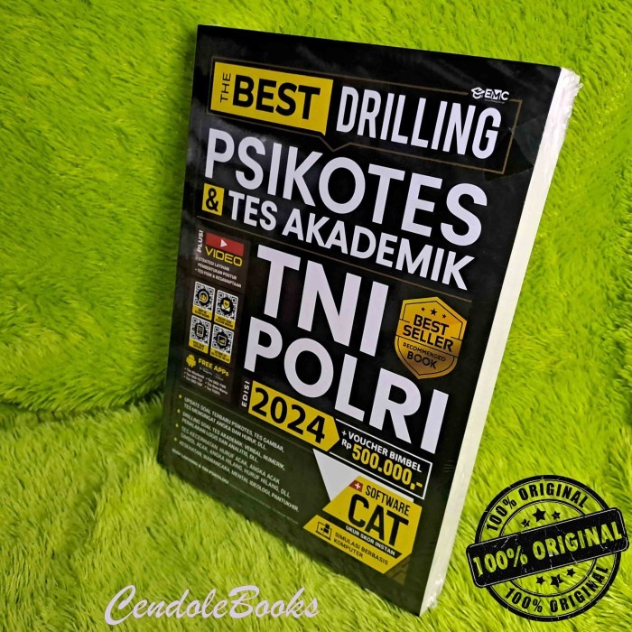 

BERGARANSI BUKU THE BEST DRILLING PSIKOTES & TES AKADEMIK TNI POLRI EDISI 2024