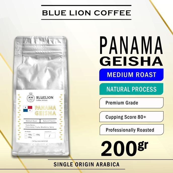 

BLUE LION COFFEE PANAMA GEISHA 200 GRAM