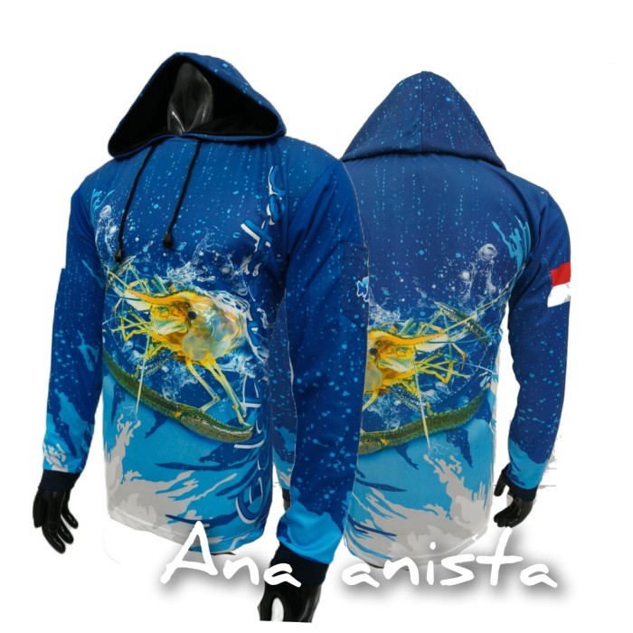 Kaos Jersey Mancing Udang Shrimp